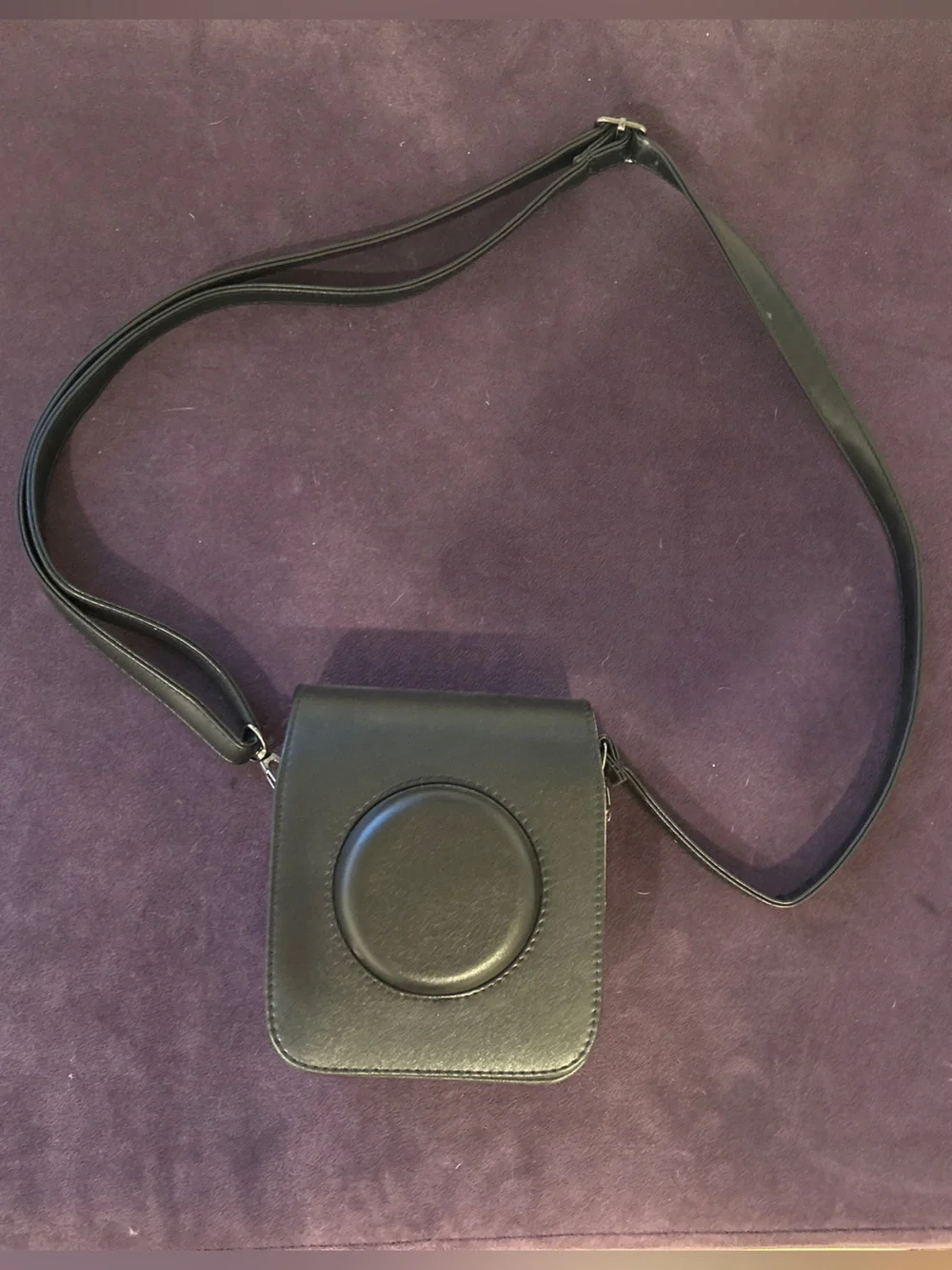 Polaroid Black Camera Crossbody Bag Case